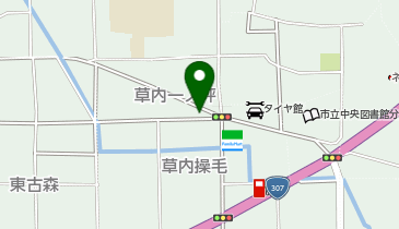 オートプロデュースウエムラの地図画像