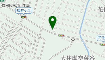 花住坂動物病院の地図画像