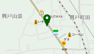 サムソン&デリラ京田辺店の地図画像