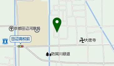 有限会社新田辺住宅の地図画像