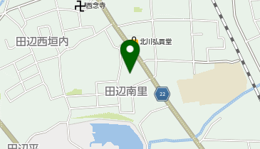 株式会社田辺包装の地図画像