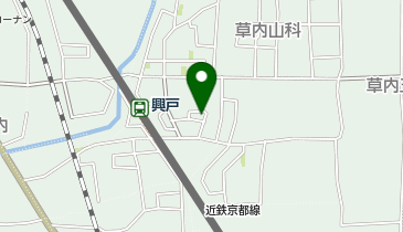 かとう理容の地図画像