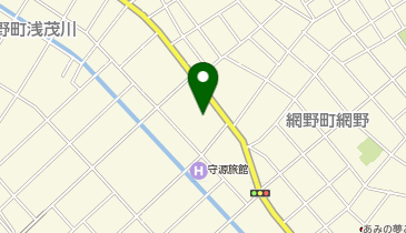 浅茂川区民会館の地図画像