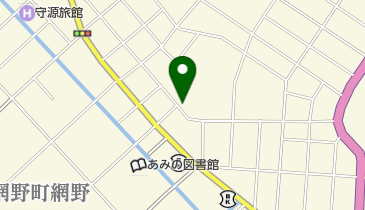 網野神社の地図画像