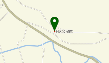 上区公民館の地図画像