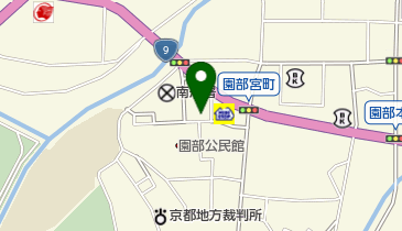 なでしこ美容室園部店の地図画像