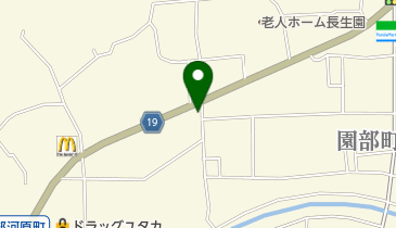 クリーニングパレット 園部店の地図画像
