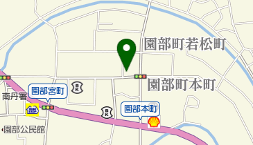 サラダ館園部店の地図画像