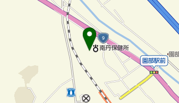 京都府南丹保健所の地図画像