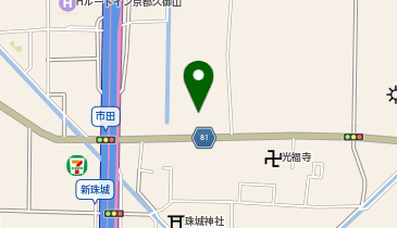 西濃運輸久御山営業所の地図画像