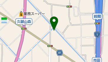 飯土井製作所の地図画像