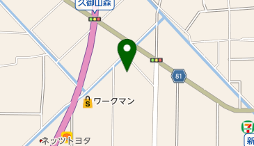 井上自動車の地図画像