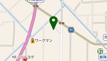 アクアクララ京都の地図画像