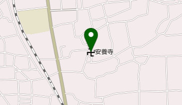 安養寺の地図画像