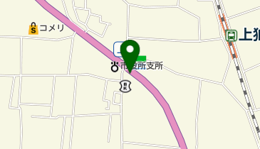 笠庄食肉店の地図画像