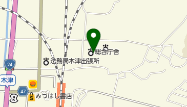 京都府山城広域振興局 木津地域総務室の地図画像