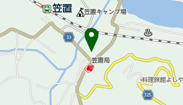 笠置電化社の地図画像