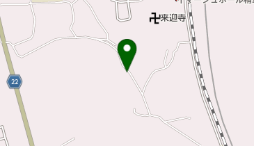 久保豆腐店の地図画像