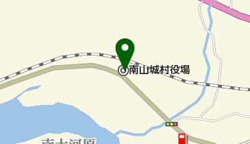 南山城村商工会の地図画像