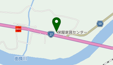 栄屋家具センターの地図画像