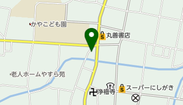 上山章美堂の地図画像