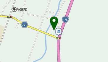 与謝野町立 滝地区公民館の地図画像