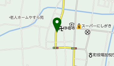 理容わだの地図画像