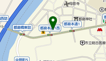 カワサキオートショップ・オカモトの地図画像