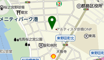ご馳走屋惣兵衛 大阪東店の地図画像
