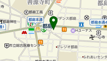 西田家具の地図画像
