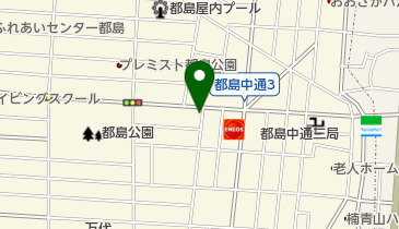 都島天満電器の地図画像