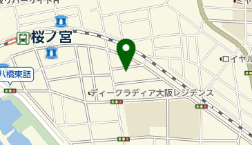 天理教 櫻宮分教会の地図画像