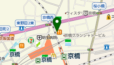 田中靴店の地図画像