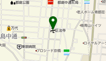 正法寺の地図画像