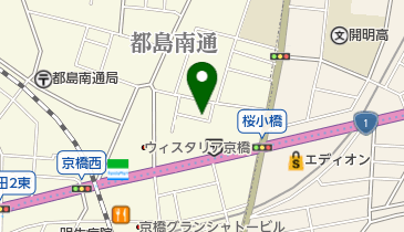 大洋電子株式会社の地図画像