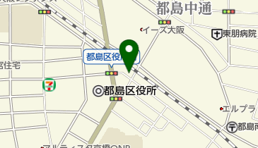 ブーケ動物病院の地図画像