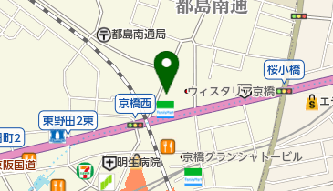 理髪館 京橋北店の地図画像