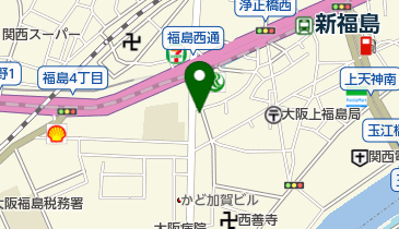 有限会社なにわフードサービスの地図画像