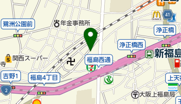 社会福祉法人阪神長楽苑の地図画像