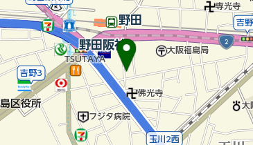 福井家具店の地図画像