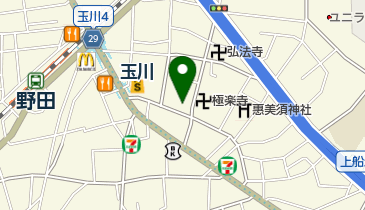 ホームテック 玉川の地図画像