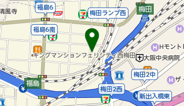 KAMIX株式会社の地図画像