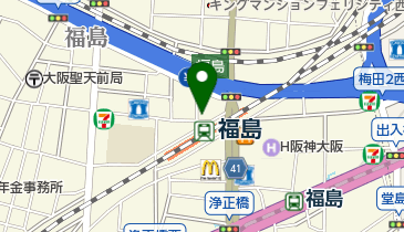 クロロフイル福島美顔教室の地図画像