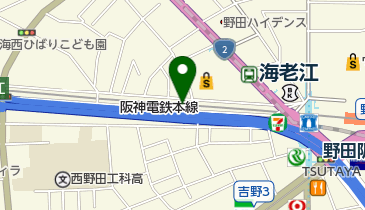 ナニワ産業株式会社の地図画像