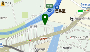 クリアーメガネの地図画像