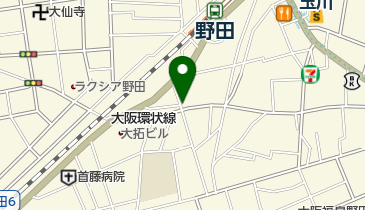 荻上接骨院の地図画像