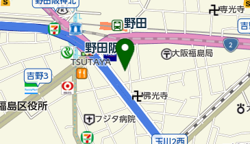 吉野鍼灸整骨院の地図画像