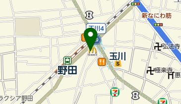 エステサロンティプランの地図画像