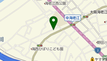 関西塗研工業株式会社の地図画像