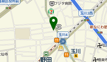 グラムスラムネイルエクステ専門店の地図画像
